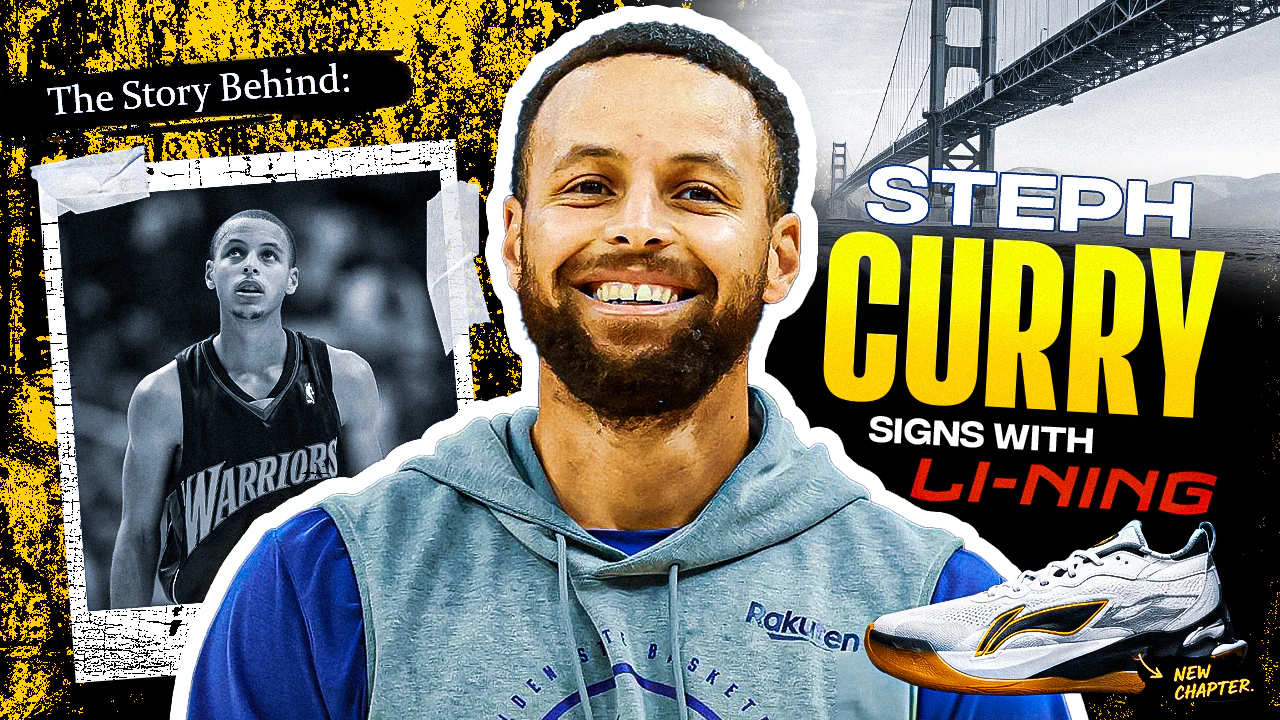 Steph Curry Signs With Li Ning